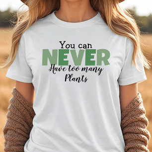 Je kunt nooit te veel Planten Plant liefhebber heb Tri-Blend Shirt