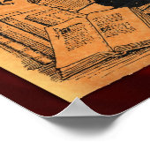 Je kunt nooit te veel Poster voor een boekenkat he (Hoek)