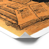 Je kunt nooit te veel Poster voor een boekenkat he (Hoek)