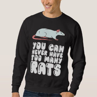 Je Kunt Nooit Te Veel Ratten Hebben Trui