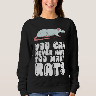 Je Kunt Nooit Te Veel Ratten Hebben Trui