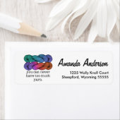 Je kunt nooit te veel schimmelvorming in Yarn hebb Etiket (Insitu)