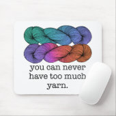 Je kunt nooit te veel schimmelvorming in Yarn hebb Muismat (Met muis)