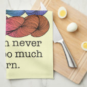 Je kunt nooit te veel schimmelvorming in Yarn hebb Theedoek (Quarter Fold)