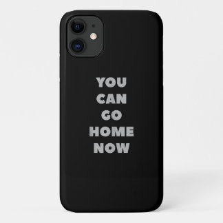 Je kunt nu naar huis gaan grappige Gym Fitness Case-Mate iPhone Case
