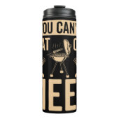 Je kunt ons vlees niet verslaan thermosbeker (Voorkant)