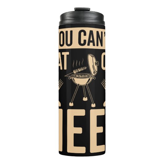 Je kunt ons vlees niet verslaan thermosbeker (Voorkant)