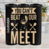 Je kunt ons vlees niet verslaan thermosbeker