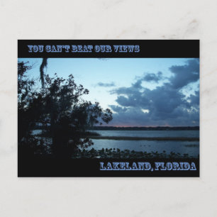 Je kunt onze Uitzichten Lakeland niet slaan, FL Briefkaart