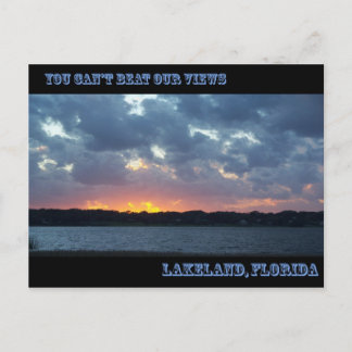 Je kunt onze Uitzichten Lakeland niet verslaan, Fl Briefkaart