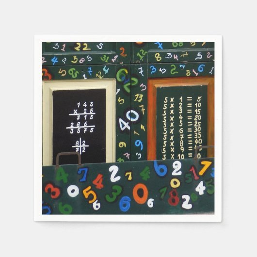 Je kunt op me rekenen. Papier Napkins Servet (Voorkant)