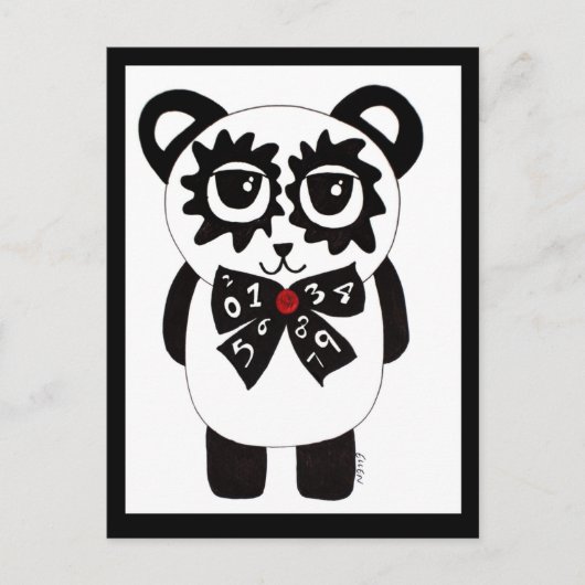 Je kunt op mij rekenen briefkaart (Voorkant)