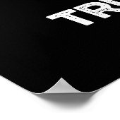 Je kunt op Vlees Funny Steak Pun Dark BG vertrouwe Poster (Hoek)