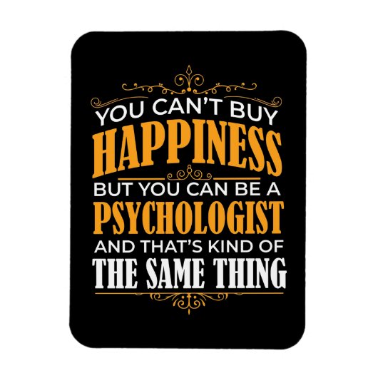 Je kunt psycholoog zijn magneet (Verticaal)