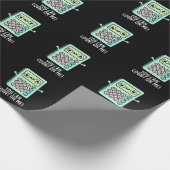 Je kunt rekenen op mijn grappige rekenmachine, pun cadeaupapier (Hoek)