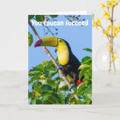 Je kunt slagen kaart (Gele Bloem)