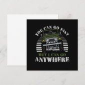 Je kunt snel weg als je vuile heuvelritt kunt gebr kaart (Voorkant / Achterkant)