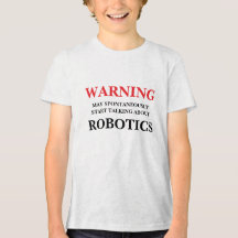 Je kunt spontaan beginnen te praten over robotica