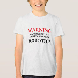 Je kunt spontaan beginnen te praten over robotica Tri-Blend shirt