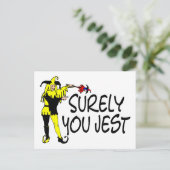 Je kunt toch wel Jest Jester Briefkaart (Staand voorkant)