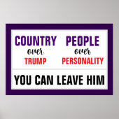 Je kunt Trump Country op 14 juni verlaten Poster (Voorkant)