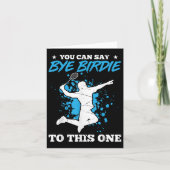 Je kunt wel zeggen dat je een Badminton Playe bent Kaart (Voorkant)