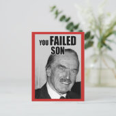 "JE KWAM NIET MEE" BRIEFKAART (Staand voorkant)