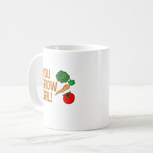 Je kweekt schimmelige tuinvrouwen Mok (Voorkant links)