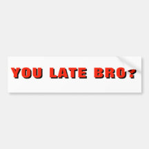 JE LAAT BRO? Grappige Tailgater