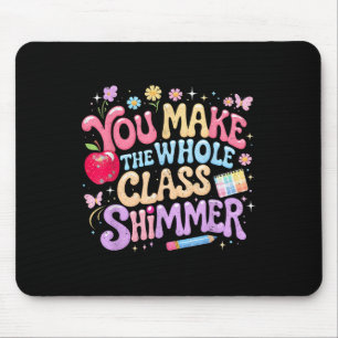 Je laat de hele klas schitteren Cadeaubon voor sch Muismat