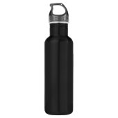 JE LAAT JE PIJLPRINTEN OVER MIJN HART. WATERFLES  (Achterkant)