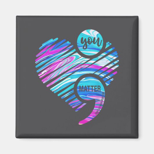 Je Laat Je Verhaal Niet Einde Aan Zelfmoordprevent Magneet (Voorkant)