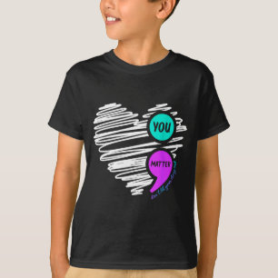 Je Laat Je Verhaal Niet Einde Zelfmoordpreventie T-shirt