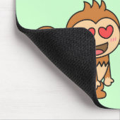 Je laat me Bananen gaan, Cute Love Humor Muismat (Hoek)