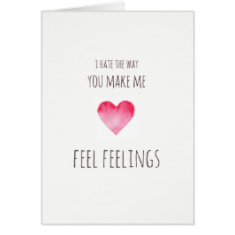 Je laat me gevoelens Valentijns voelen