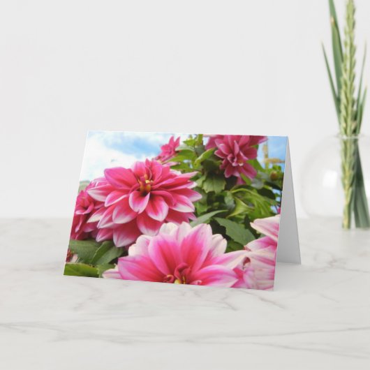 Je laat me glimlachen, bedankt. bedankkaart (Voorkant)