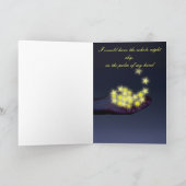 Je laat me glimlachen feestdagen kaart (Binnen)