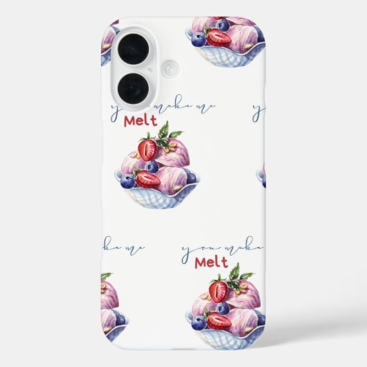 Je laat me ijs smelten Case-Mate iPhone case (Achterkant)