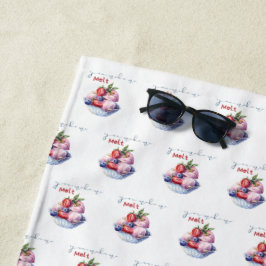 Je laat me ijs smelten strandlaken