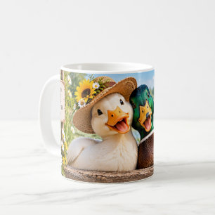 Je laat me kraken van het lachen Funny Duck Koppel Koffiemok