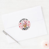 'Je laat me smelten!' Sticker van Ice Cream Valent (Envelop)