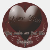 Je laat me sticker voelen. (Voorkant)