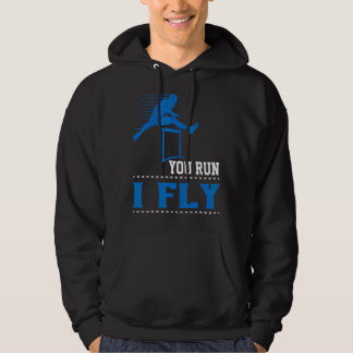 Je laat me vliegen volgen en vliegenhengelen. hoodie