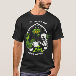 Je laat me voelen dat je een schimmel skeleton Pla T-shirt