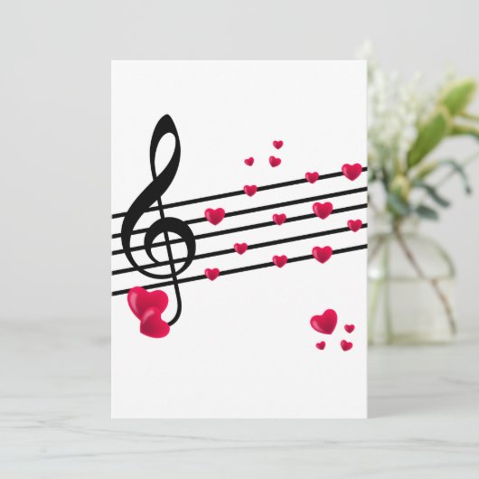 Je laat mijn hart glimlachen feestdagenkaart (Staand voorkant)