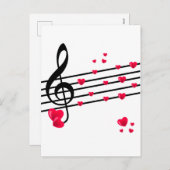 Je laat mijn hart glimlachen feestdagenkaart (Voorkant / Achterkant)