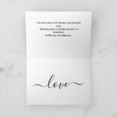 Je laat mijn hart glimlachen kaart (Binnen)