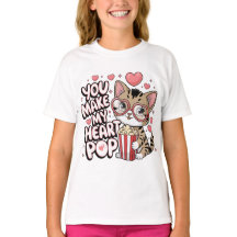 Je laat mijn hart met een Cute Cat-valentijnsontwe