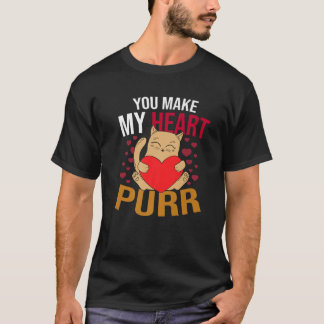 Je laat mijn hart op een malse manier spinnen Cute T-shirt