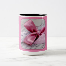 Je laat mijn hart twee tonen koffie Mok zingen